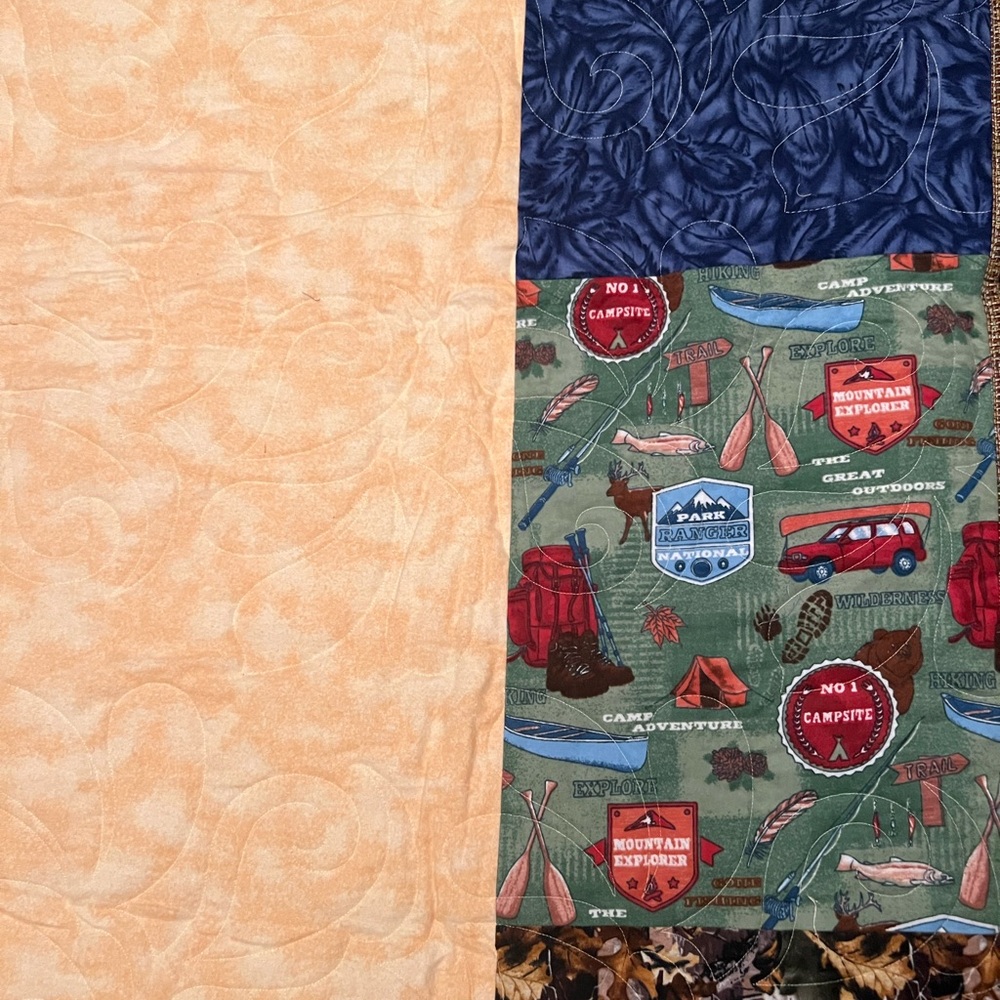 Handmade Patchwork Quilt (NEW) - Picture 7 of 8